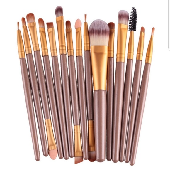 Other - 3 for $30/ 15-Piece Makeup Brush Bundle